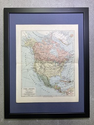 Landkarte Nordamerika