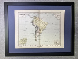 Landkarte Süd-Amerika