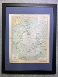 Landkarte Südpolarländer