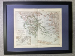 Landkarte Griechenland