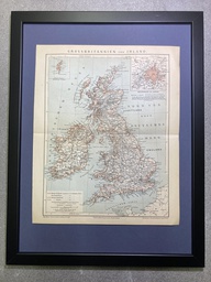 Landkarte Großbritannien & Irland