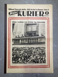 History Zeitung: Staatsvertrag Neuer Kurier vom 16. Mai 1955 – Extra Ausgabe
