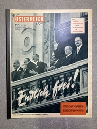 History Zeitung: Staatsvertrag Große Österreich Illustrierte vom 21. Mai 1955