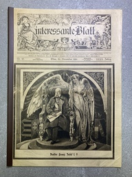 History Zeitung: Tod Kaiser Franz Joseph I Das Interessante Blatt vom 30. November 1916