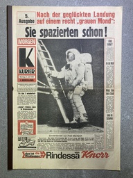 History Zeitung: 1. Mondlandung Kurier vom 21. Juli 1969 – 5. Ausgabe